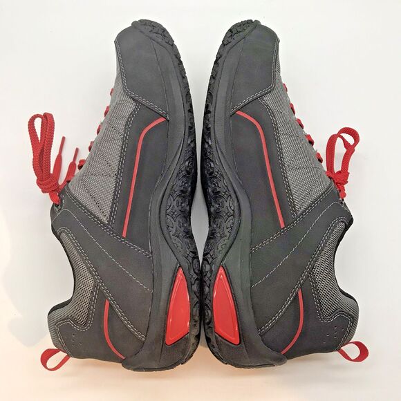 Dunham Ludlow Cloud Plus Shoes Mens 12 Grey Red Waterproof Slip Resistant CH9129 main image 8